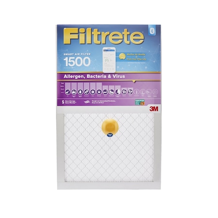 Filtrete Filtrete 16 in. W X 25 in. H X 1 in. D Polypropylene 12 MERV Smart Air Filter 1 pk S-2001-4
